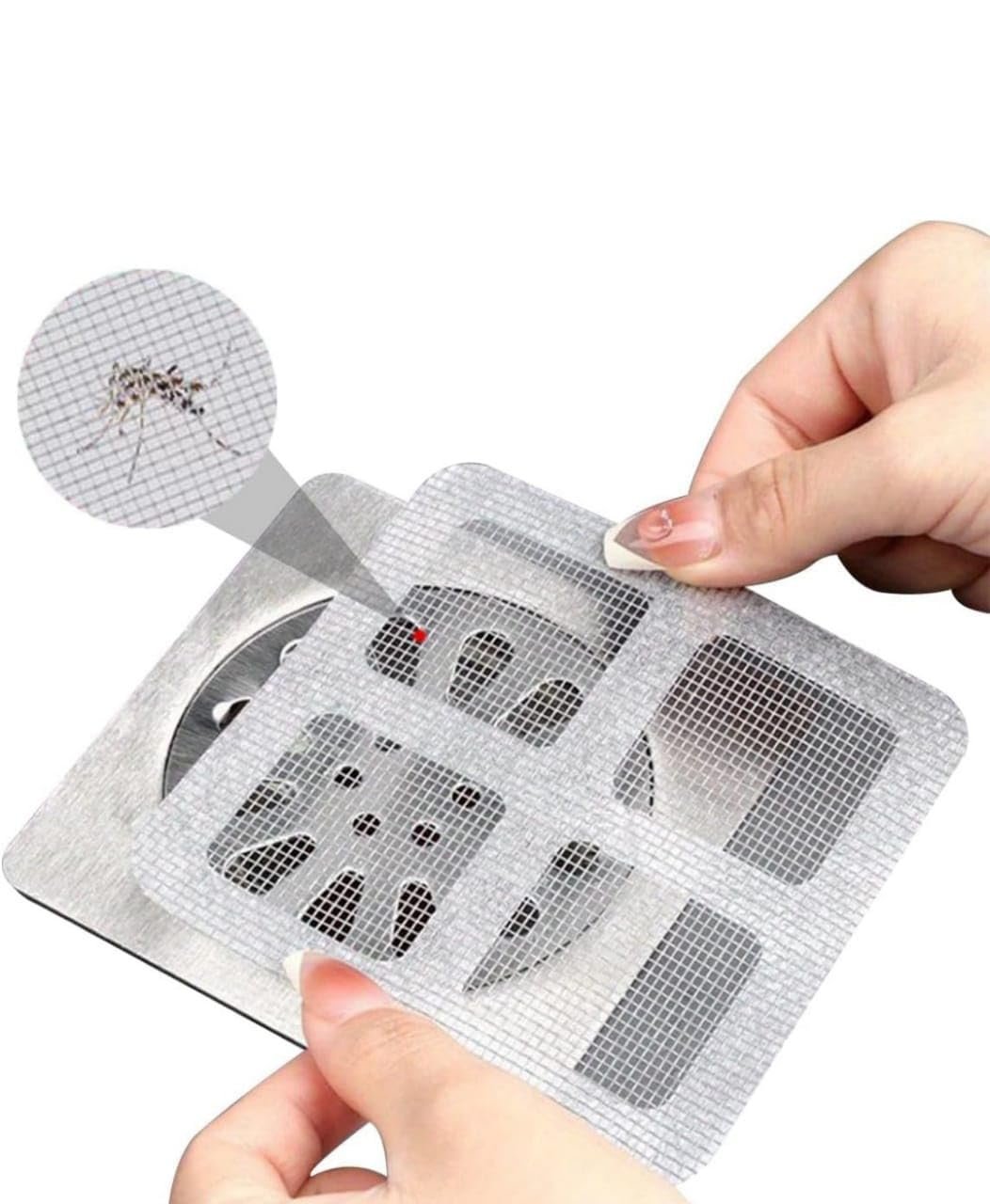 15-Piece Disposable Drain Hair Catchers